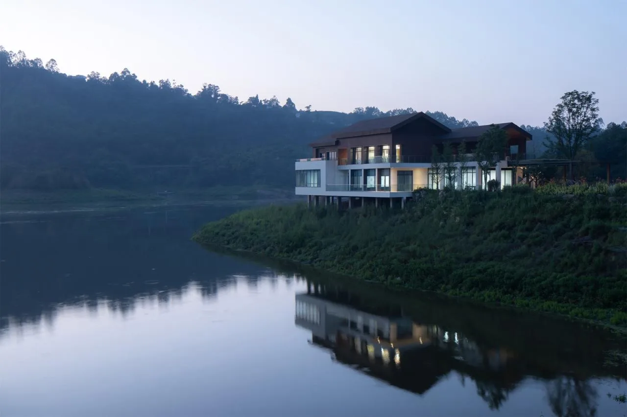 BIM Architecture | Fuling Huigu Lake Science and Technology Innovation Town Bailuwan Demonstration Zone/Yueji Architecture