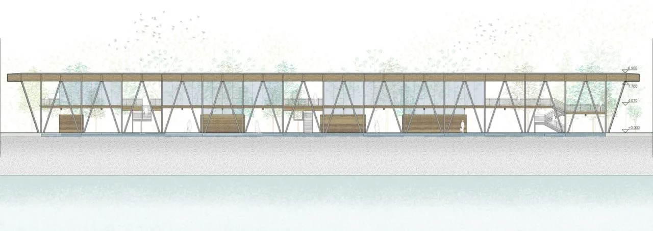 BIM Architecture | Hangzhou Binjiang Public Space · Changtingyi/Tongji Original Design Studio