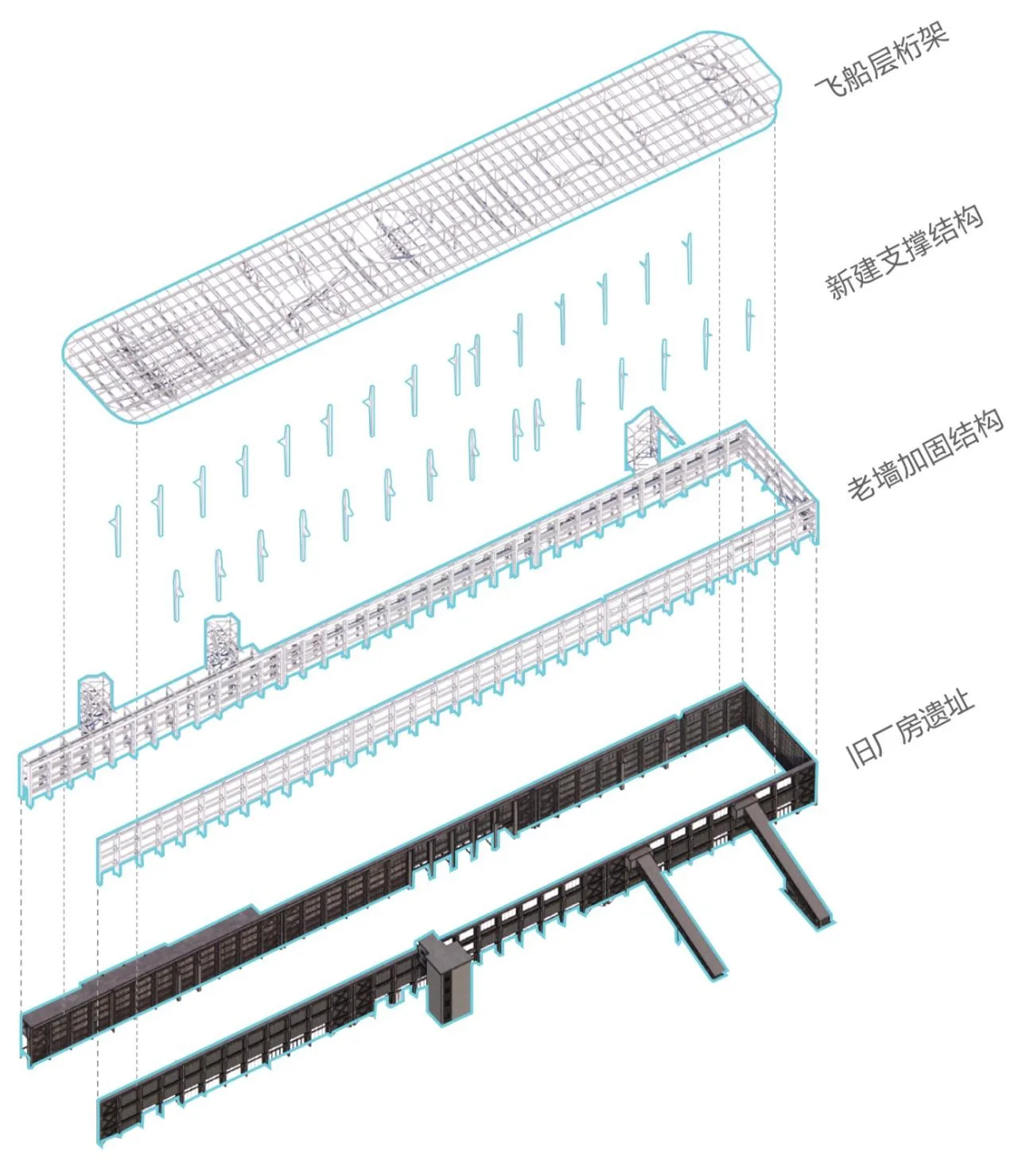 BIM Architecture | Ark: Design Proposal for the Renovation of the Ten Thousand Meter Warehouse at Shanghai Zhangjiang Cement Plant/MAD