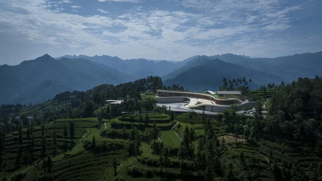 BIM Architecture | Three Gorges Tea Tourism Town Exhibition Center/Architecture Camp Design Studio