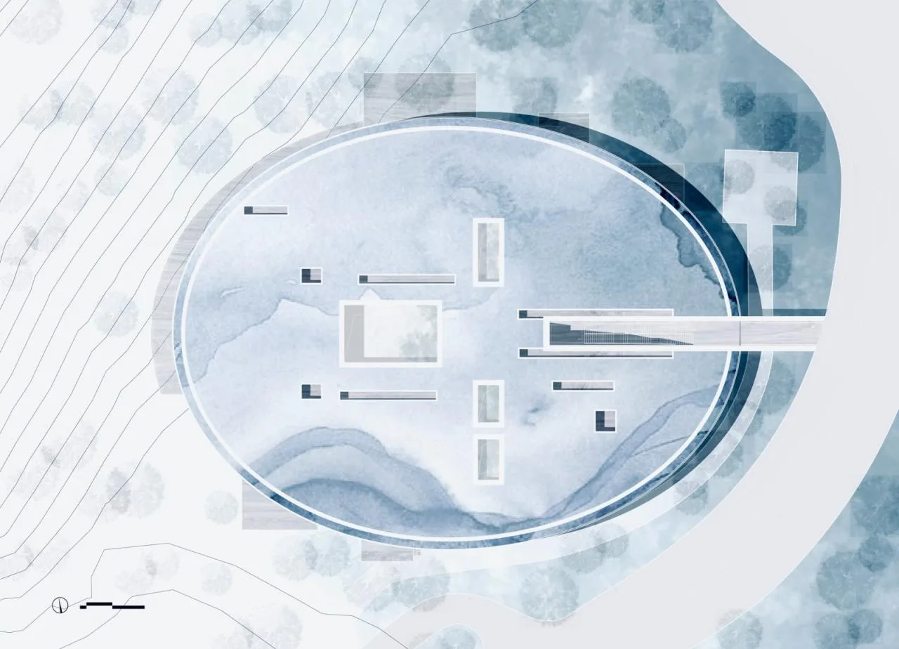BIM Architecture | Vanke Fuxian Lake Xi'an Club/Gad