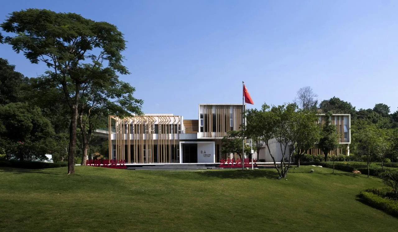 BIM Architecture | Multi level 'Lightness': Huangma Rural Revitalization Workstation and Rural Reception Room/Three dimensional Architecture