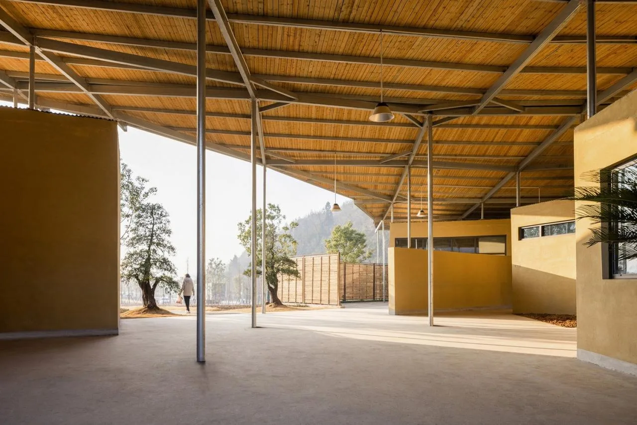 BIM Architecture | Wufu Mountain and Water Dragon Family Banquet Restaurant/Lowercase Architecture