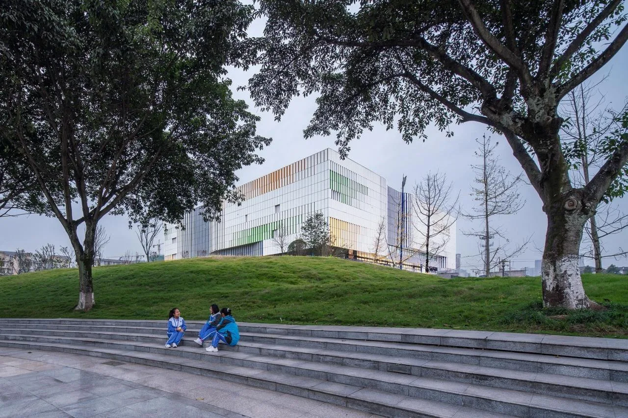 BIM Architecture | Longquan Middle School Gymnasium/China Southwest Architectural Design and Research Institute Co., Ltd