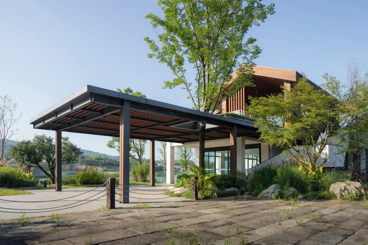 BIM Architecture | Fuling Huigu Lake Science and Technology Innovation Town Bailuwan Demonstration Zone/Yueji Architecture