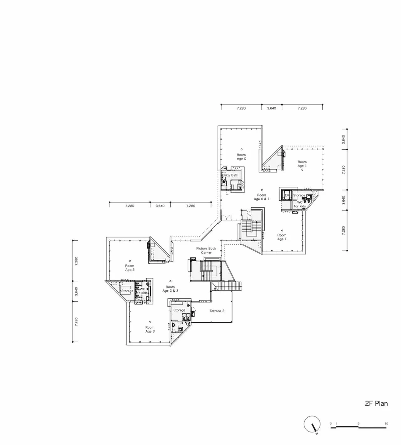 BIM Architecture | Big Windmill, Kashiwada Nursery/TERRAIN Architects