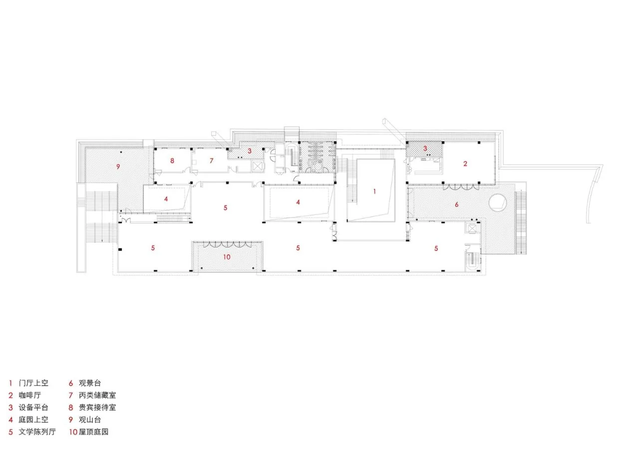 BIM Architecture | Xuefeng Literature Museum/Tongji Institute Linhe Architecture Studio