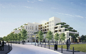 BIM Architecture | Interaction between Multi story Elderly Care Centers and External Environment - Boyuan Elderly Care Center/UUA