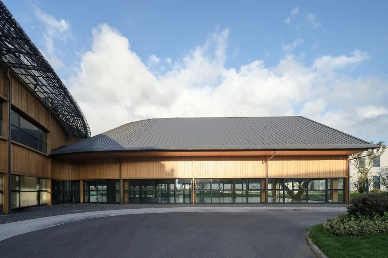 BIM Architecture | Wooden Home - Dafeng Wooden Structure R&D Center/CATS