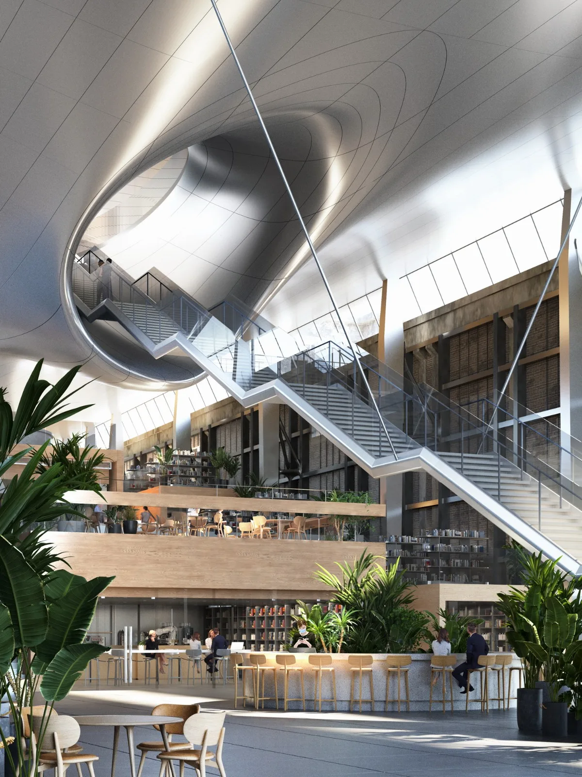 BIM Architecture | Ark: Design Proposal for the Renovation of the Ten Thousand Meter Warehouse at Shanghai Zhangjiang Cement Plant/MAD