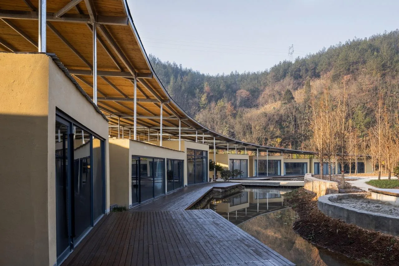 BIM Architecture | Wufu Mountain and Water Dragon Family Banquet Restaurant/Lowercase Architecture