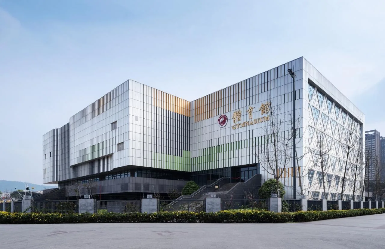 BIM Architecture | Longquan Middle School Gymnasium/China Southwest Architectural Design and Research Institute Co., Ltd
