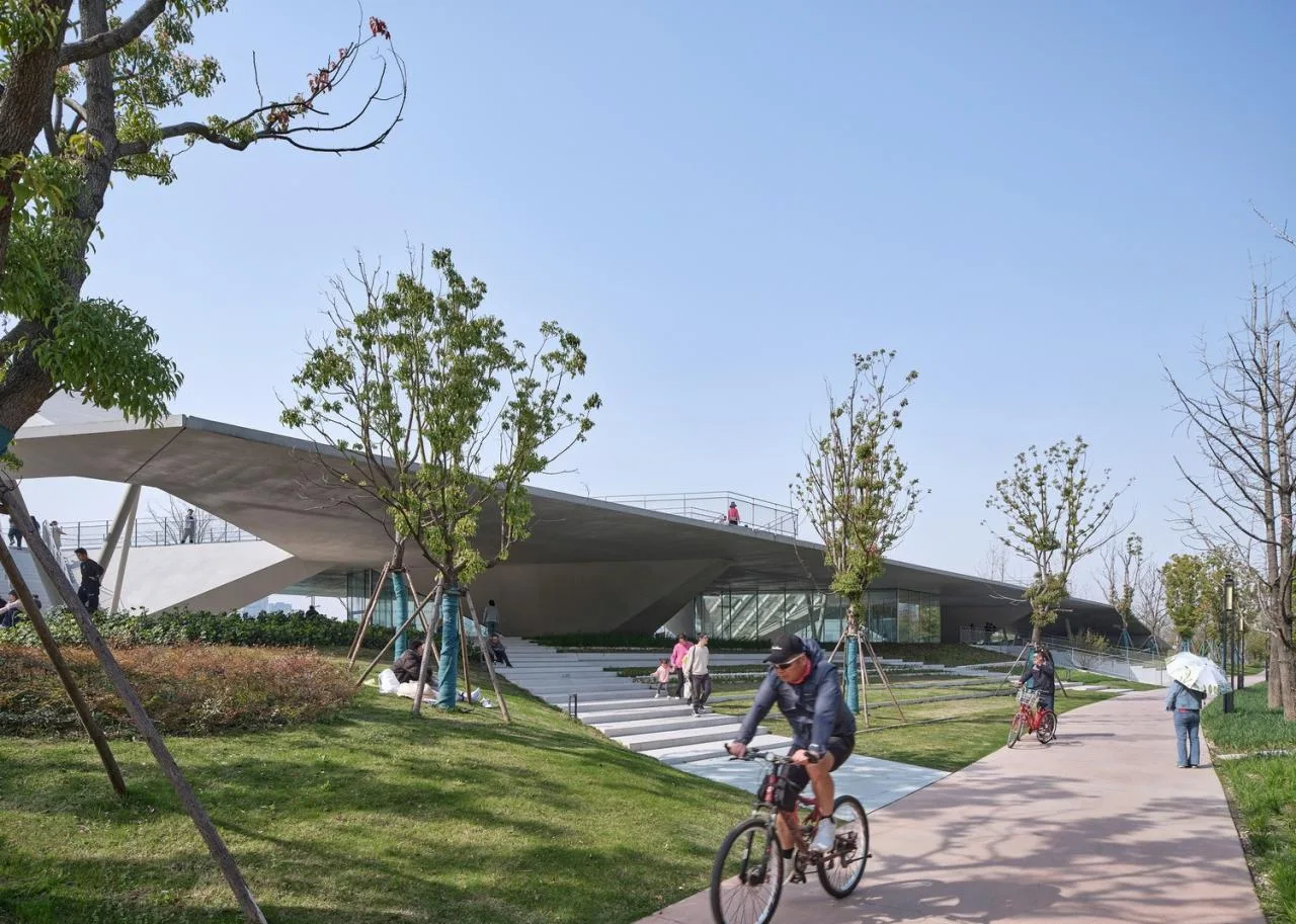BIM Architecture | Hangzhou Binjiang Public Space · Sanqiao Asian Games Park/Tongji Original Design Studio