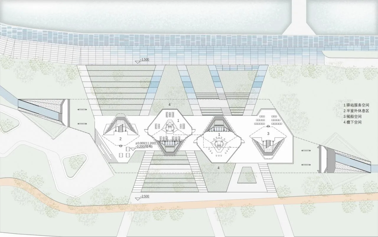 BIM Architecture | Hangzhou Binjiang Public Space · Sanqiao Asian Games Park/Tongji Original Design Studio