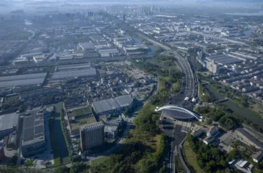 BIM Design for Shaoxing Toll Station on Hangzhou-Ningbo Expressway by Ren Tian Architecture-BIM WORLD