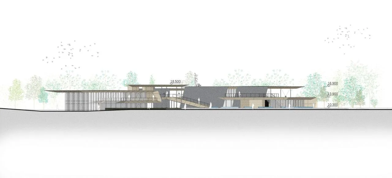 BIM Architecture | Hangzhou Binjiang Public Space · Fengyuanyi/Tongji Original Design Studio
