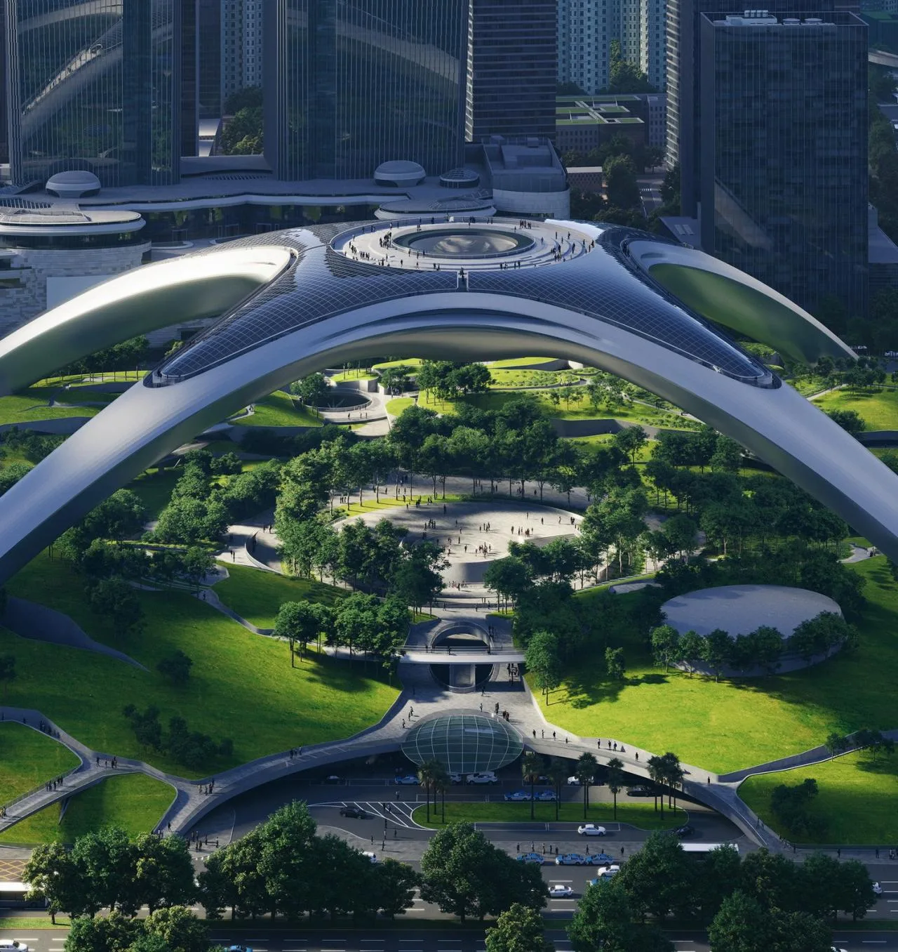 BIM Architecture | Shenzhen Super Core Green Core/MAD Ma Yansong