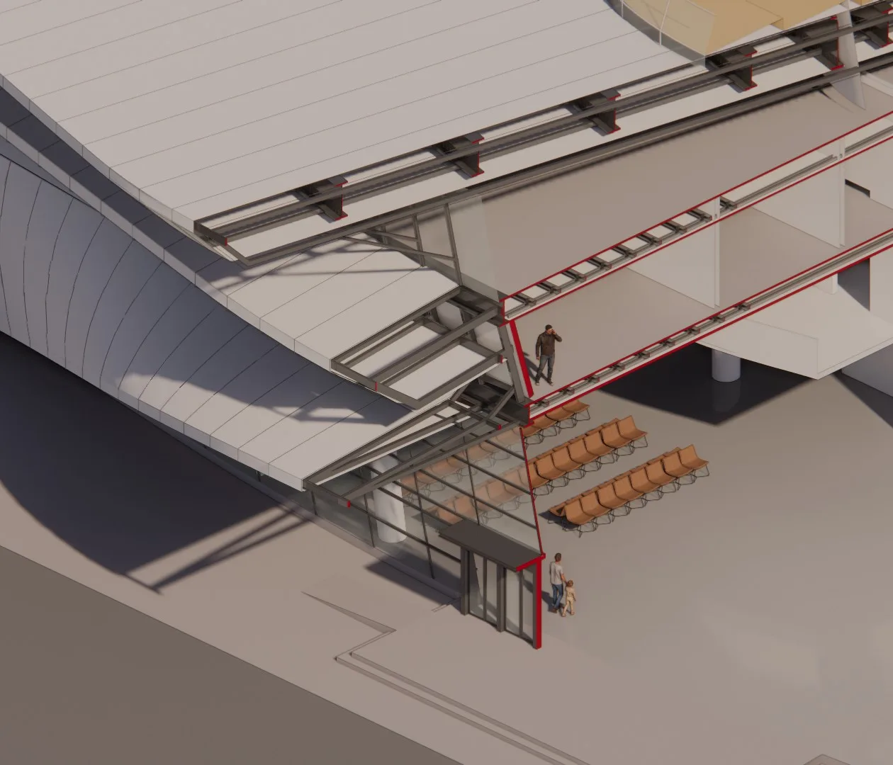 BIM Architecture | Hangzhou Asian Games Supporting Facilities: Qiandao Lake General Airport Terminal/Jinglan Building