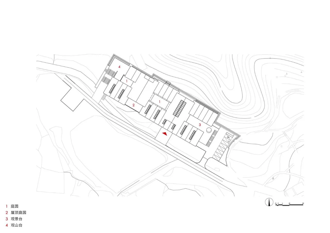 BIM Architecture | Xuefeng Literature Museum/Tongji Institute Linhe Architecture Studio