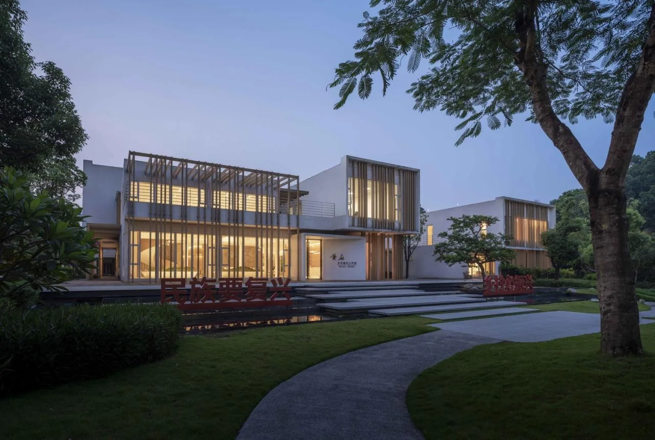 BIM Architecture | Multi level 'Lightness': Huangma Rural Revitalization Workstation and Rural Reception Room/Three dimensional Architecture
