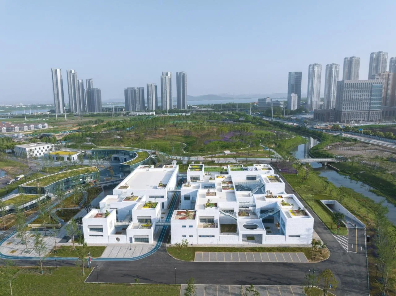 BIM Architecture | Wuhan Sponge Park Study+Visitor Center/UAO Ruituo Design