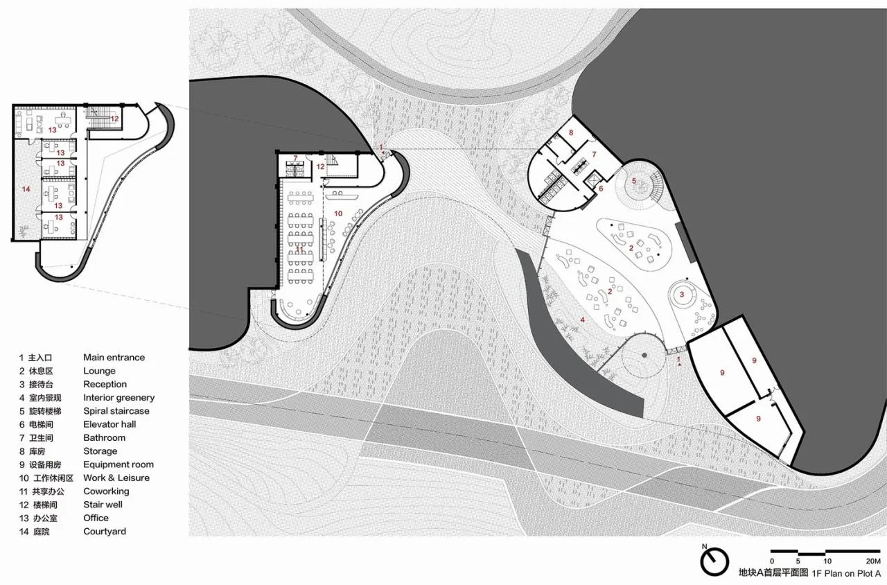 BIM Architecture | Three Gorges Tea Tourism Town Exhibition Center/Architecture Camp Design Studio