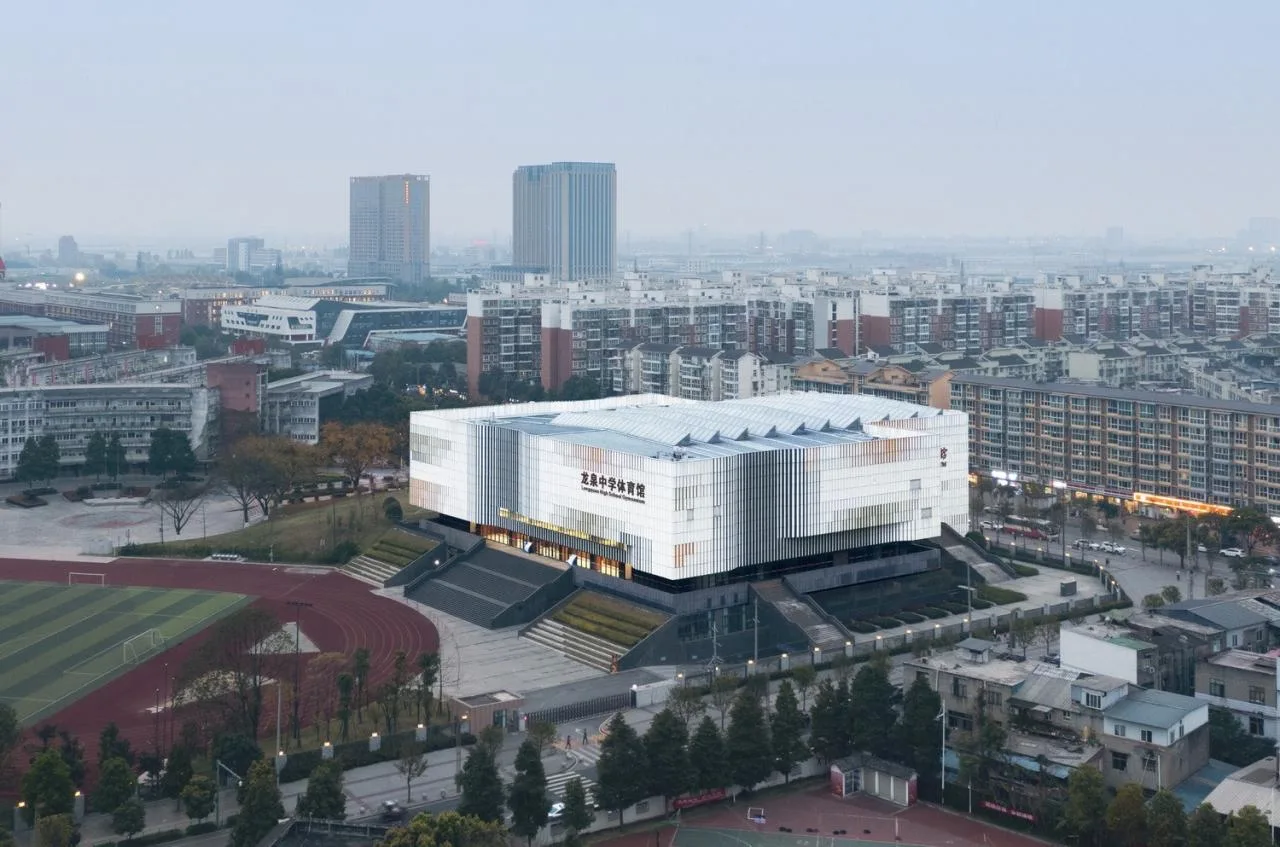 BIM Architecture | Longquan Middle School Gymnasium/China Southwest Architectural Design and Research Institute Co., Ltd