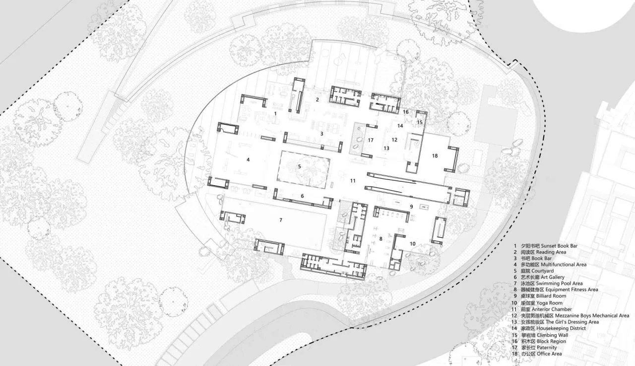 BIM Architecture | Vanke Fuxian Lake Xi'an Club/Gad