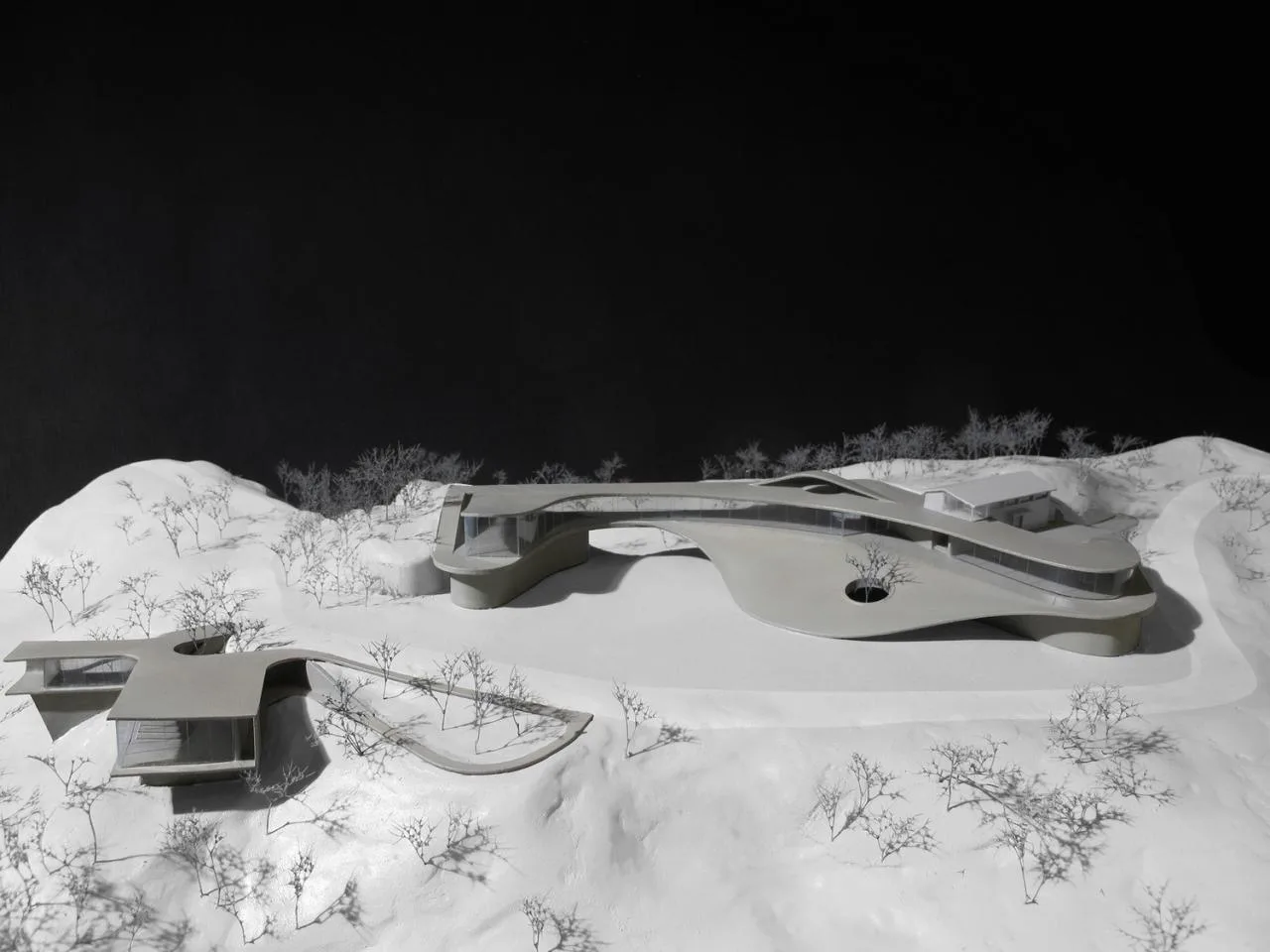 BIM Architecture | Three Gorges Tea Tourism Town Exhibition Center/Architecture Camp Design Studio