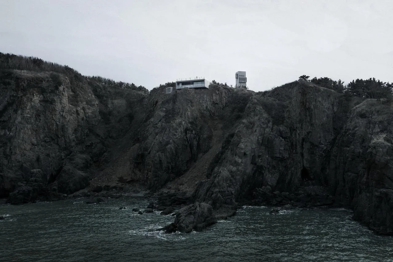 BIM Architecture | Cliff Top Cafe and Tower Residence • Architectural Firm (TAO)