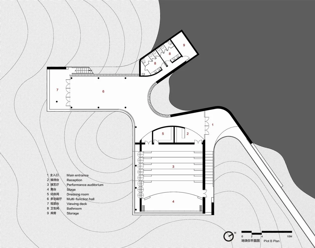BIM Architecture | Three Gorges Tea Tourism Town Exhibition Center/Architecture Camp Design Studio