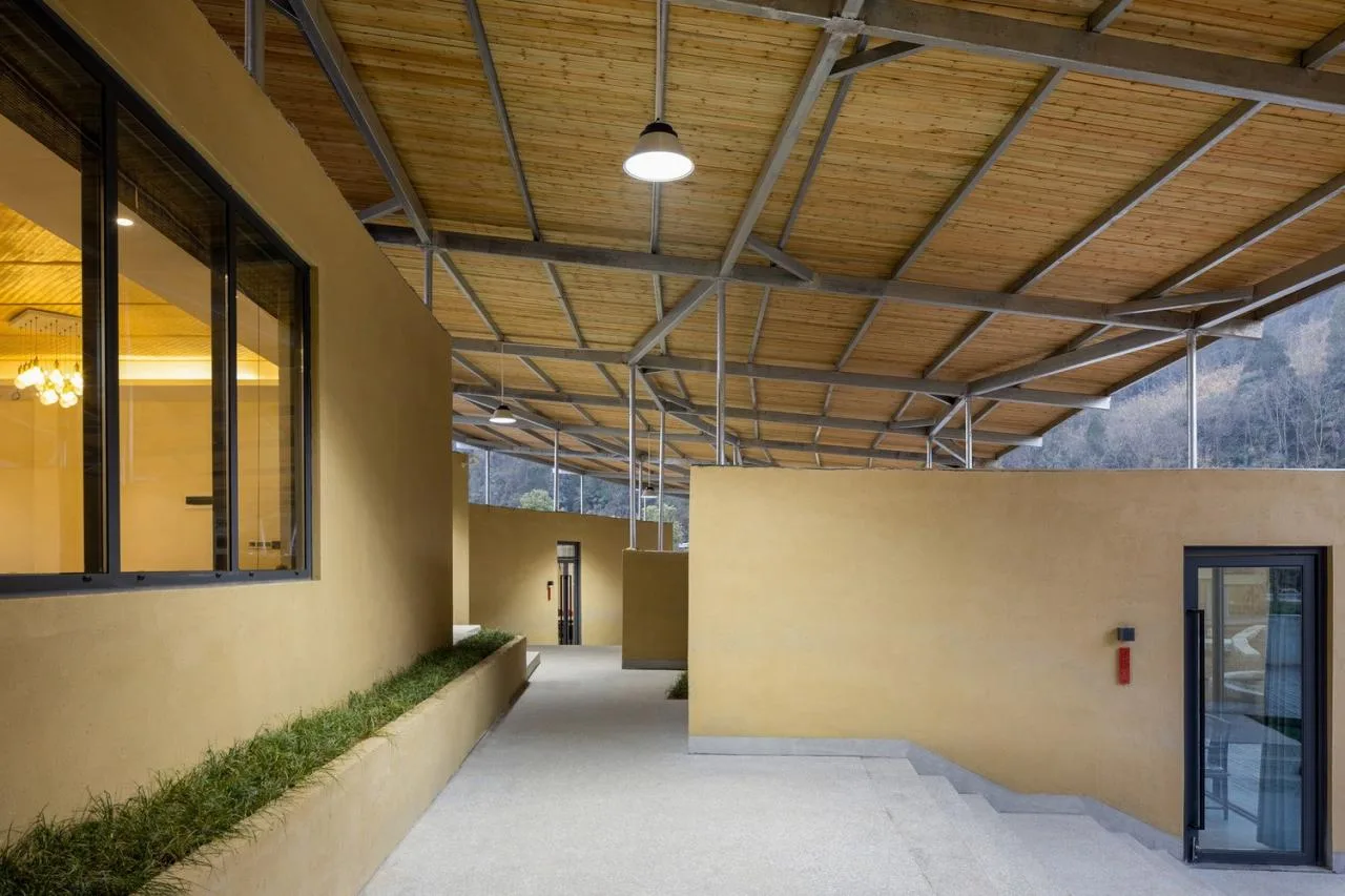 BIM Architecture | Wufu Mountain and Water Dragon Family Banquet Restaurant/Lowercase Architecture