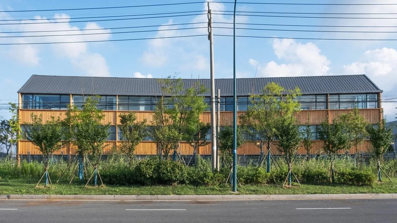 BIM Architecture | Wooden Home - Dafeng Wooden Structure R&D Center/CATS