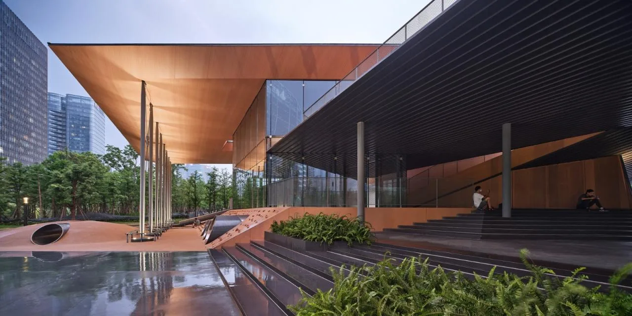 BIM Architecture | Hangzhou Binjiang Public Space · Fengyuanyi/Tongji Original Design Studio