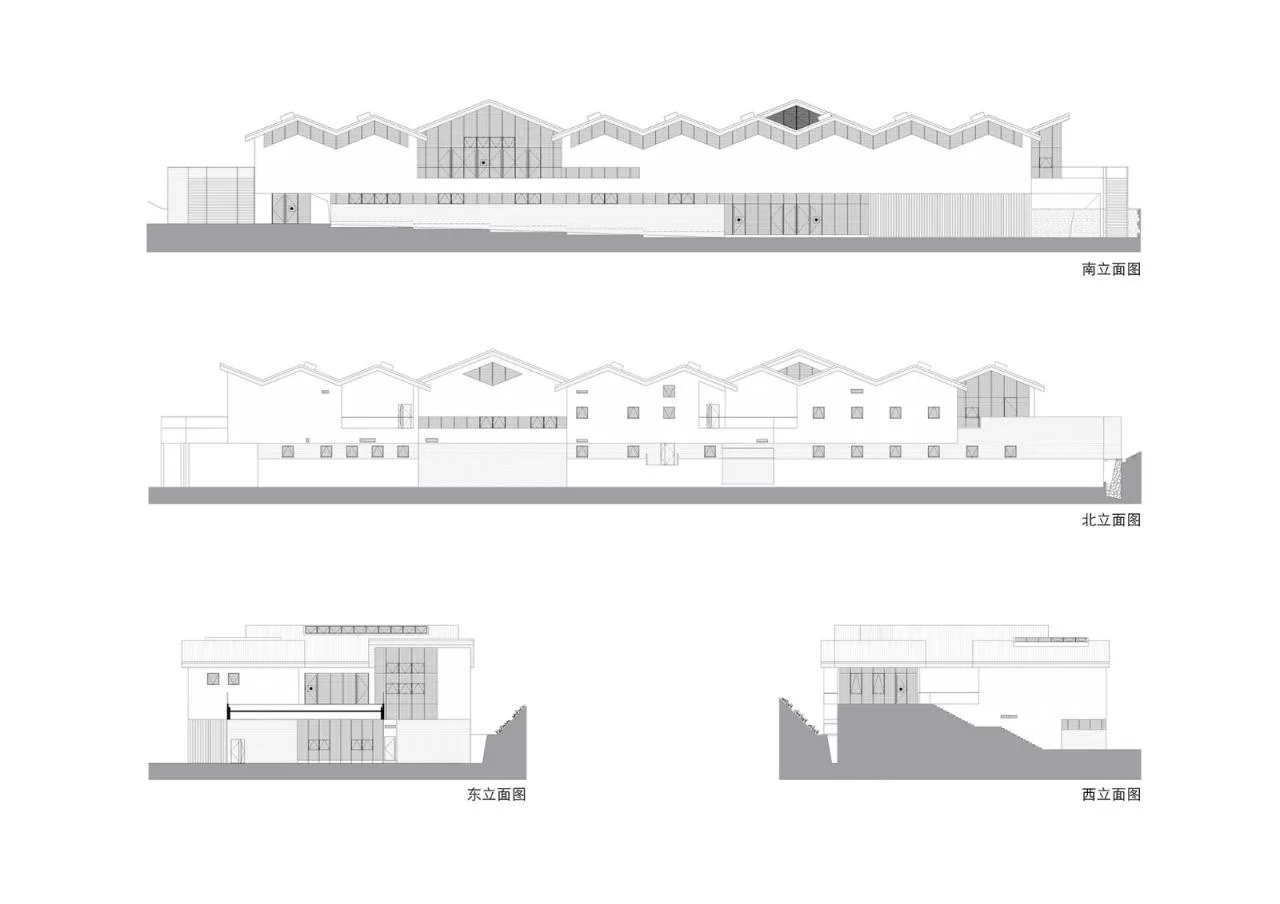 BIM Architecture | Xuefeng Literature Museum/Tongji Institute Linhe Architecture Studio