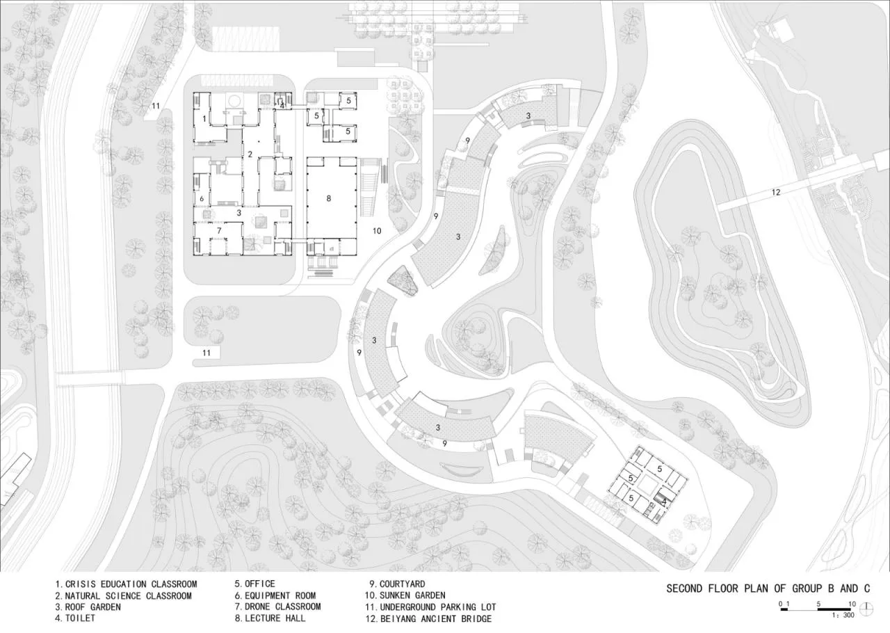 BIM Architecture | Wuhan Sponge Park Study+Visitor Center/UAO Ruituo Design