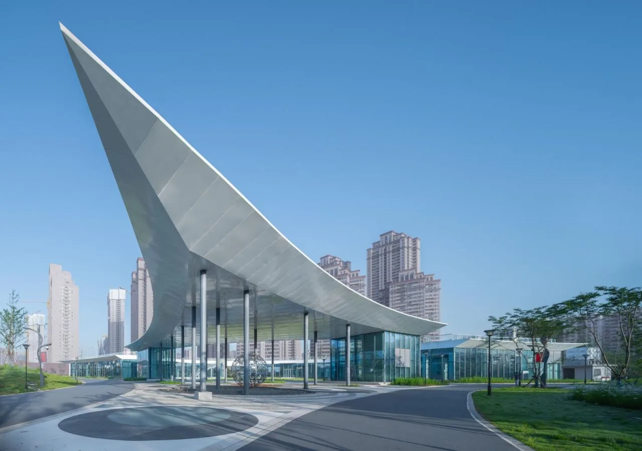 BIM Architecture | Wuhan Sponge Park Study+Visitor Center/UAO Ruituo Design