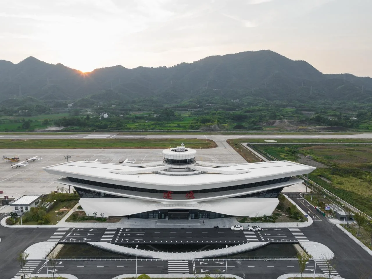 BIM Architecture | Hangzhou Asian Games Supporting Facilities: Qiandao Lake General Airport Terminal/Jinglan Building