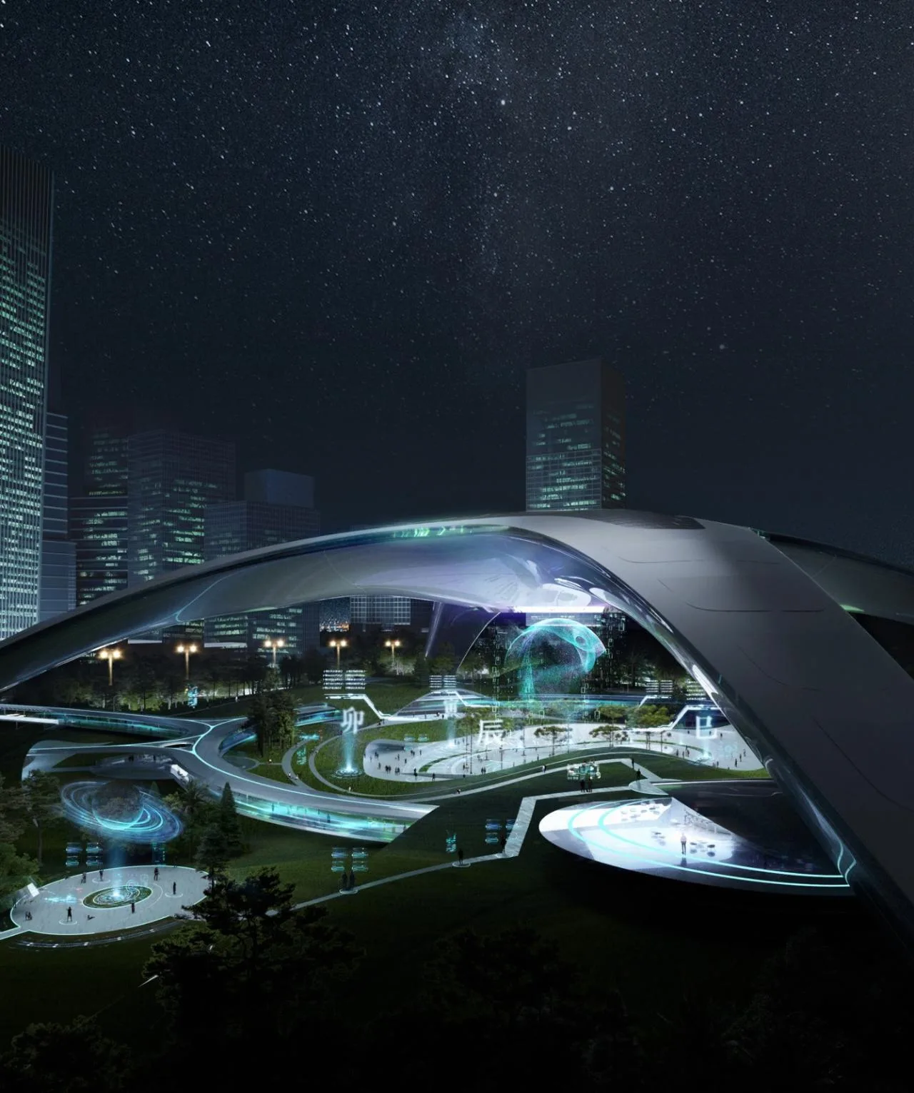 BIM Architecture | Shenzhen Super Core Green Core/MAD Ma Yansong