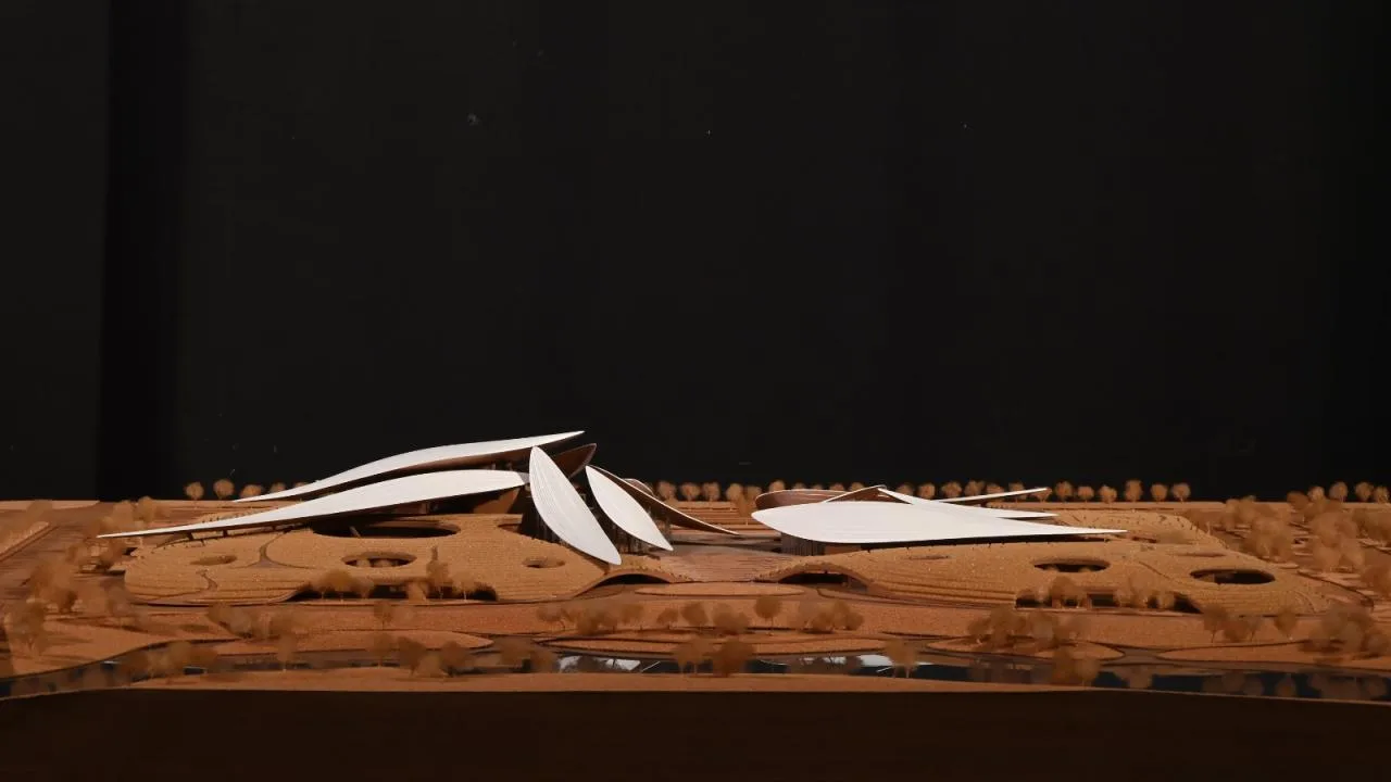 BIM Architecture | Anji 'Two Mountains' Future Science and Technology City Cultural and Art Center/MAD Ma Yansong's New Work