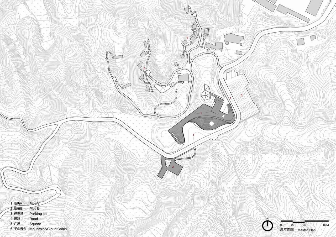 BIM Architecture | Three Gorges Tea Tourism Town Exhibition Center/Architecture Camp Design Studio