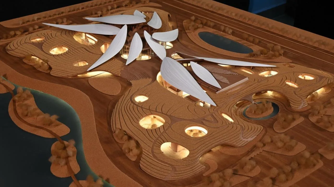BIM Architecture | Anji 'Two Mountains' Future Science and Technology City Cultural and Art Center/MAD Ma Yansong's New Work