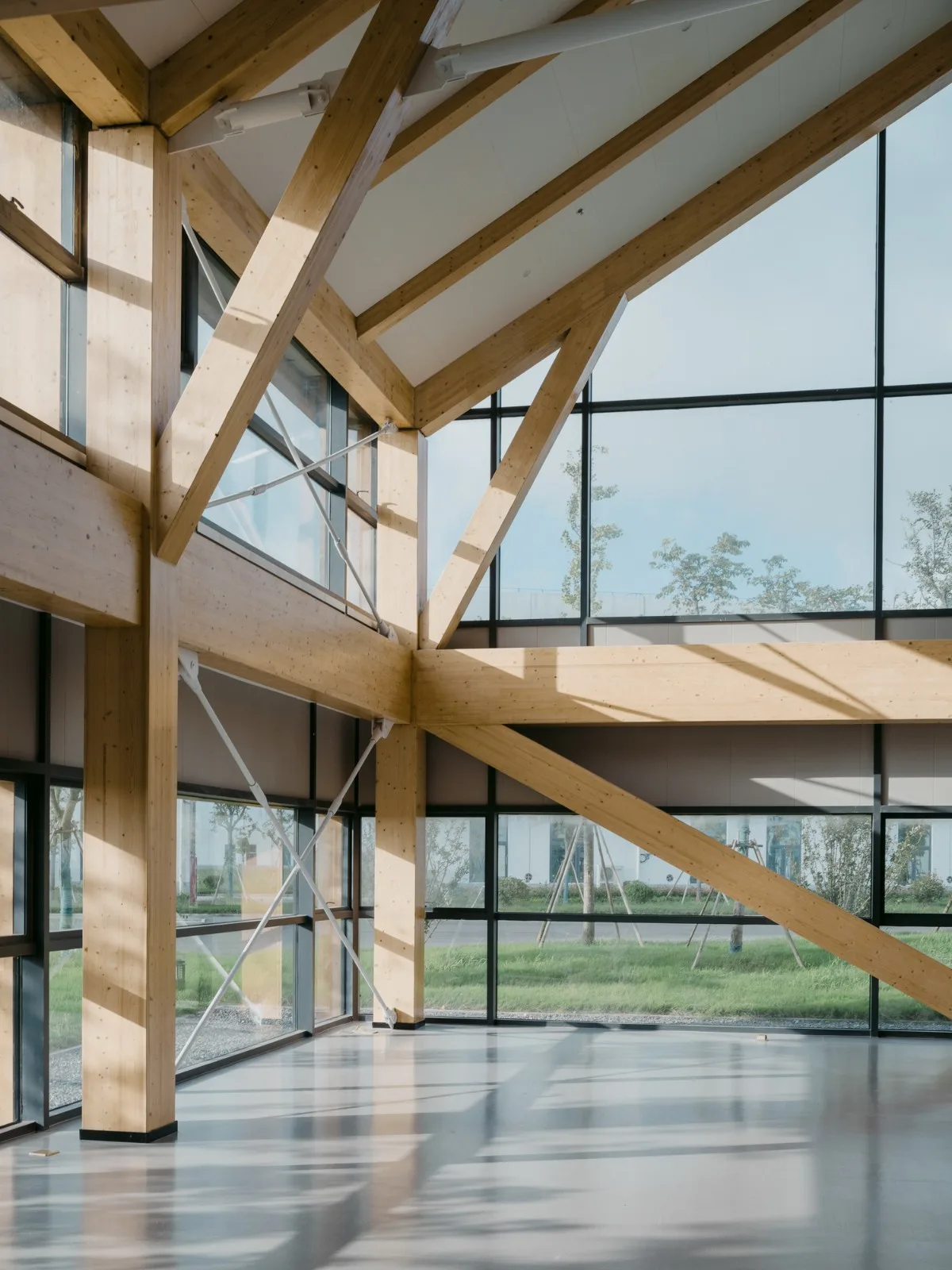 BIM Architecture | Wooden Home - Dafeng Wooden Structure R&D Center/CATS