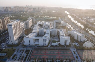 Jiangsu Jingjiang Senior High School New Campus Designed by Rong Chaohui Studio | BIM Architecture-BIM WORLD