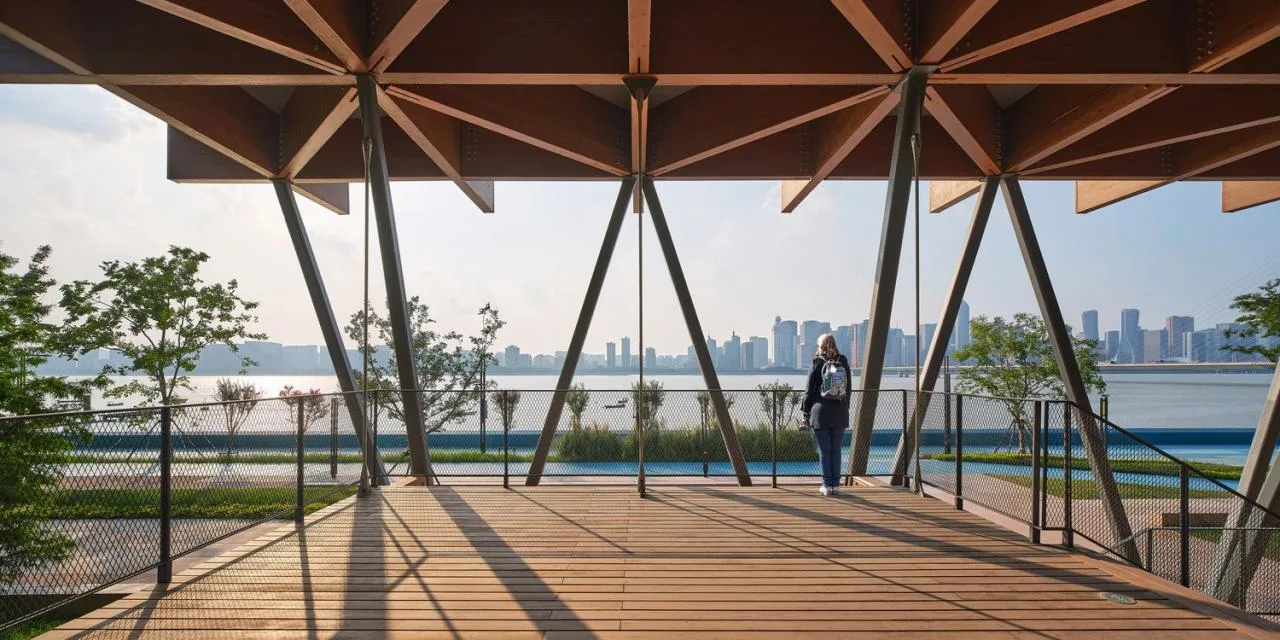 BIM Architecture | Hangzhou Binjiang Public Space · Changtingyi/Tongji Original Design Studio