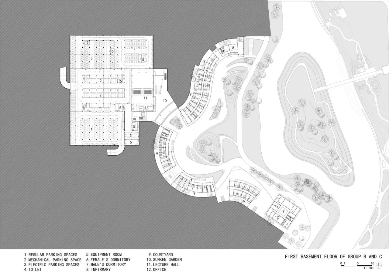 BIM Architecture | Wuhan Sponge Park Study+Visitor Center/UAO Ruituo Design