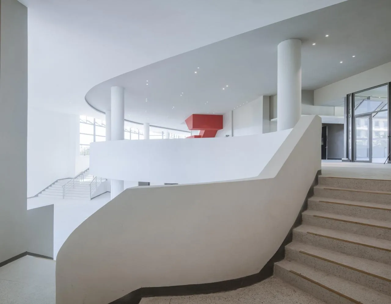 BIM Architecture | Jiangsu Jingjiang Senior High School New Campus/Rong Chaohui Studio