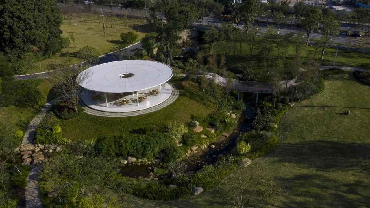 BIM Architecture | Multi level 'Lightness': Huangma Rural Revitalization Workstation and Rural Reception Room/Three dimensional Architecture