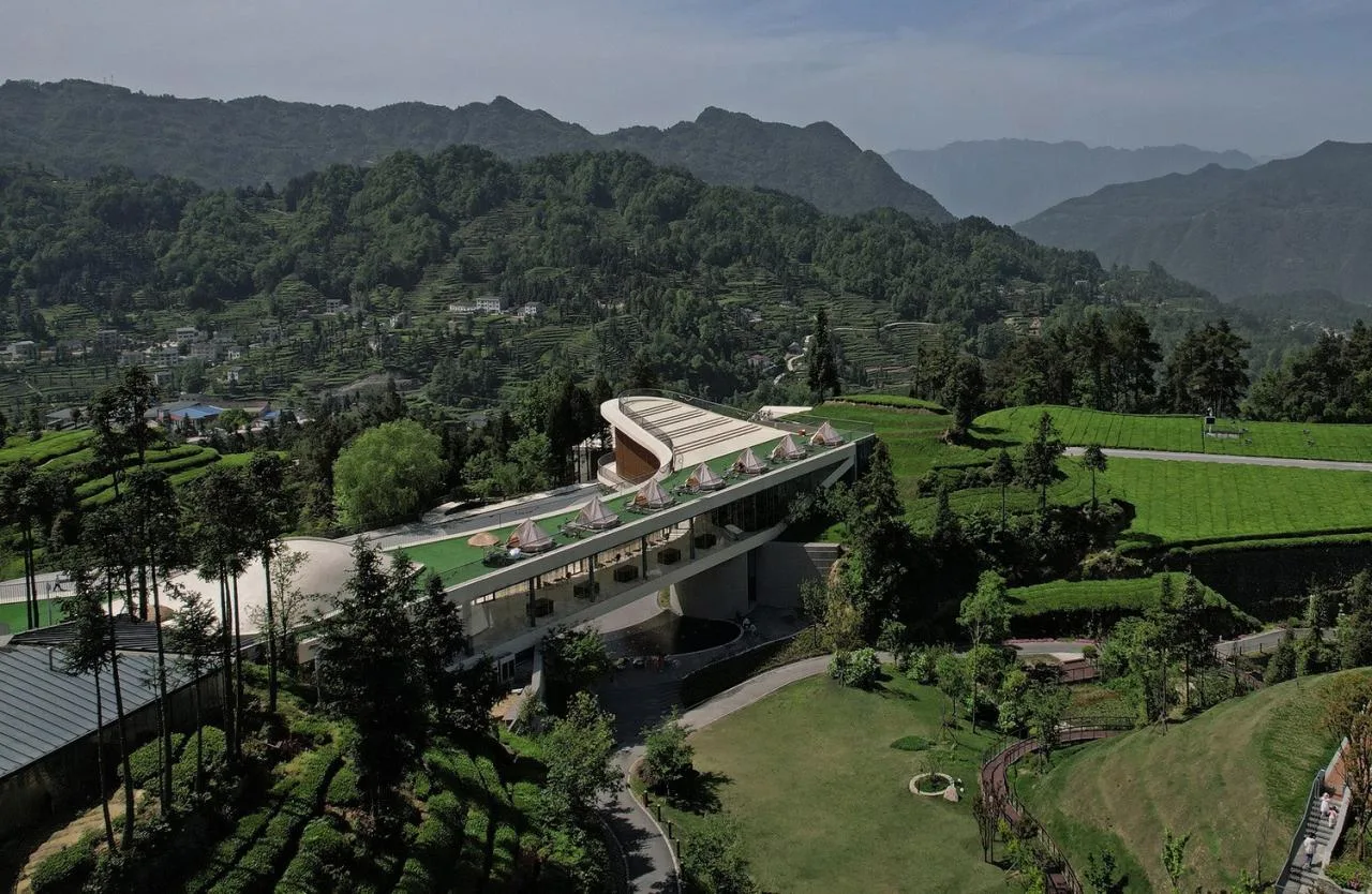 BIM Architecture | Three Gorges Tea Tourism Town Exhibition Center/Architecture Camp Design Studio