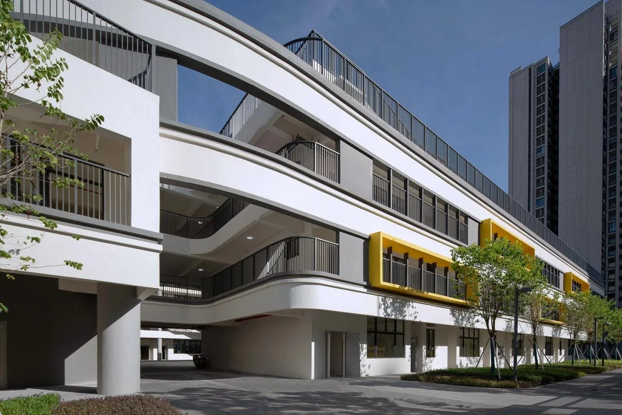 BIM Architecture | Zhongyang School and Shantou Special Center Kindergarten/Botao Architecture in Longhu District, Shantou City